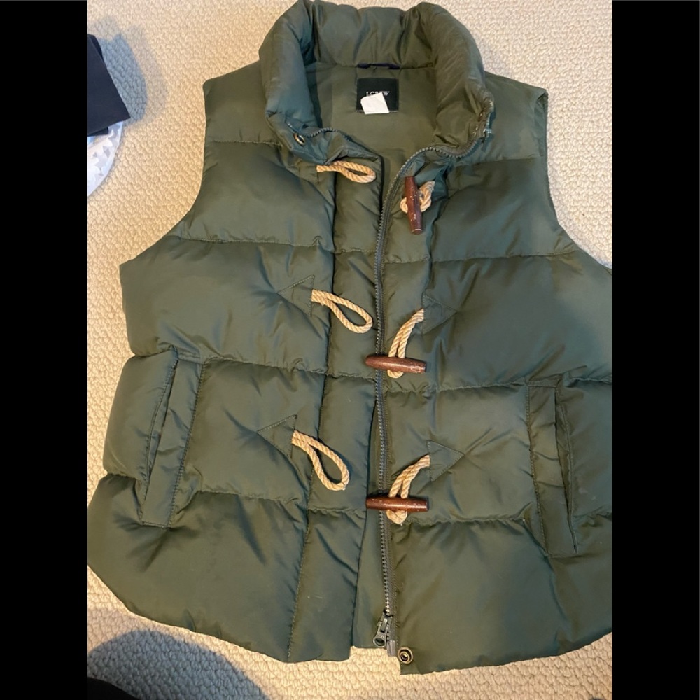 JCREW puffer vest